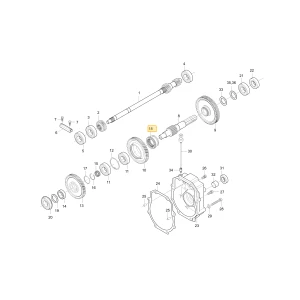Mechanizm zmiany biegów WOM KIOTI T4620-25153