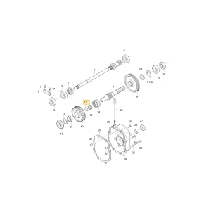 Pierścień zatrzasku KIOTI T4620-25171