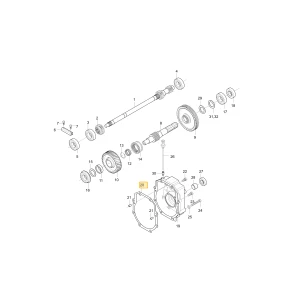 Uszczelnienie KIOTI T4620-25461