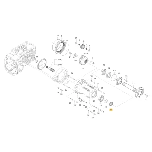 Nakrętka KIOTI T4620-27151