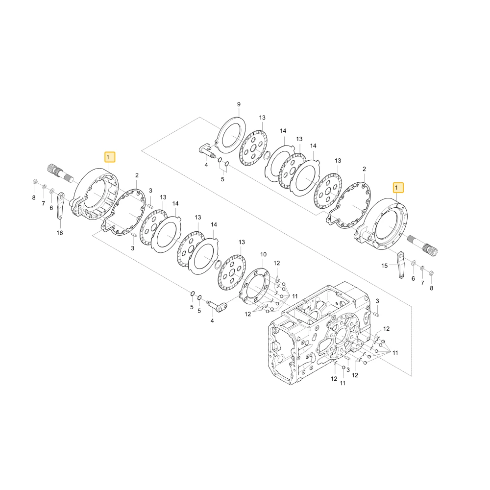 Obudowa hamulca KIOTI T4620-28151