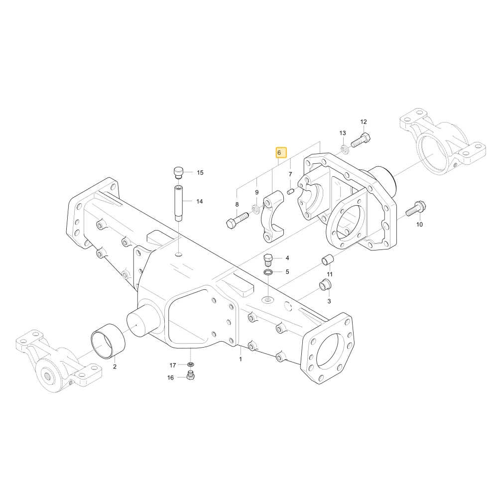 Obudowa DIFF.GEAR KIOTI T4620-42302