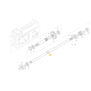 Wał napędowy 1 KIOTI T4620-44571