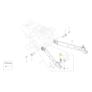 Dźwignia robocza KIOTI T4624-93011006