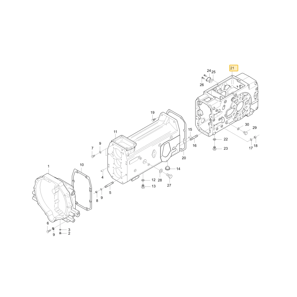 Obudowa Transmission KIOTI T4630-21115