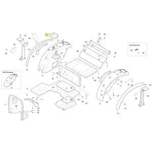 Miseczka uchwytu KIOTI T4630-90242