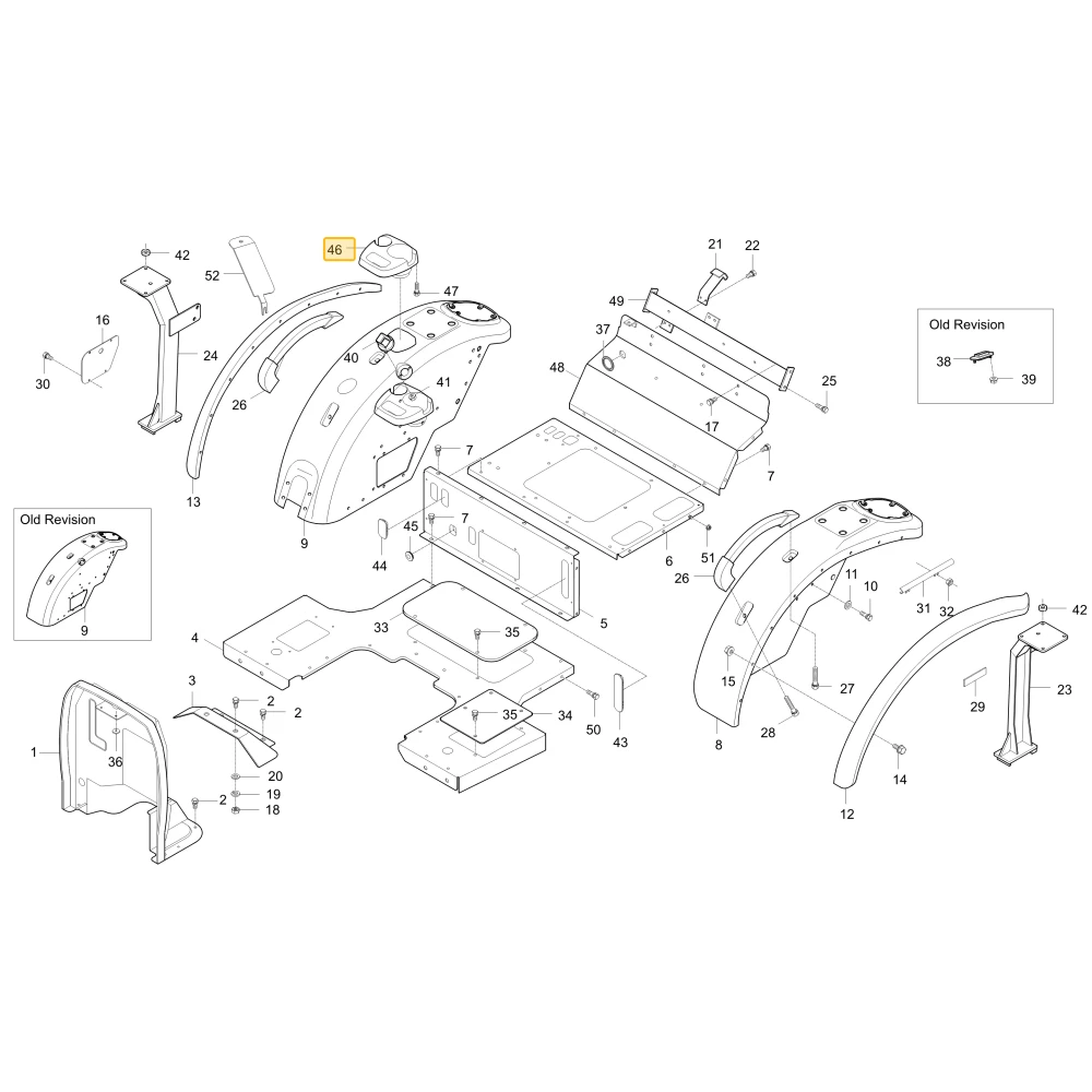 Miseczka uchwytu KIOTI T4630-90242BB