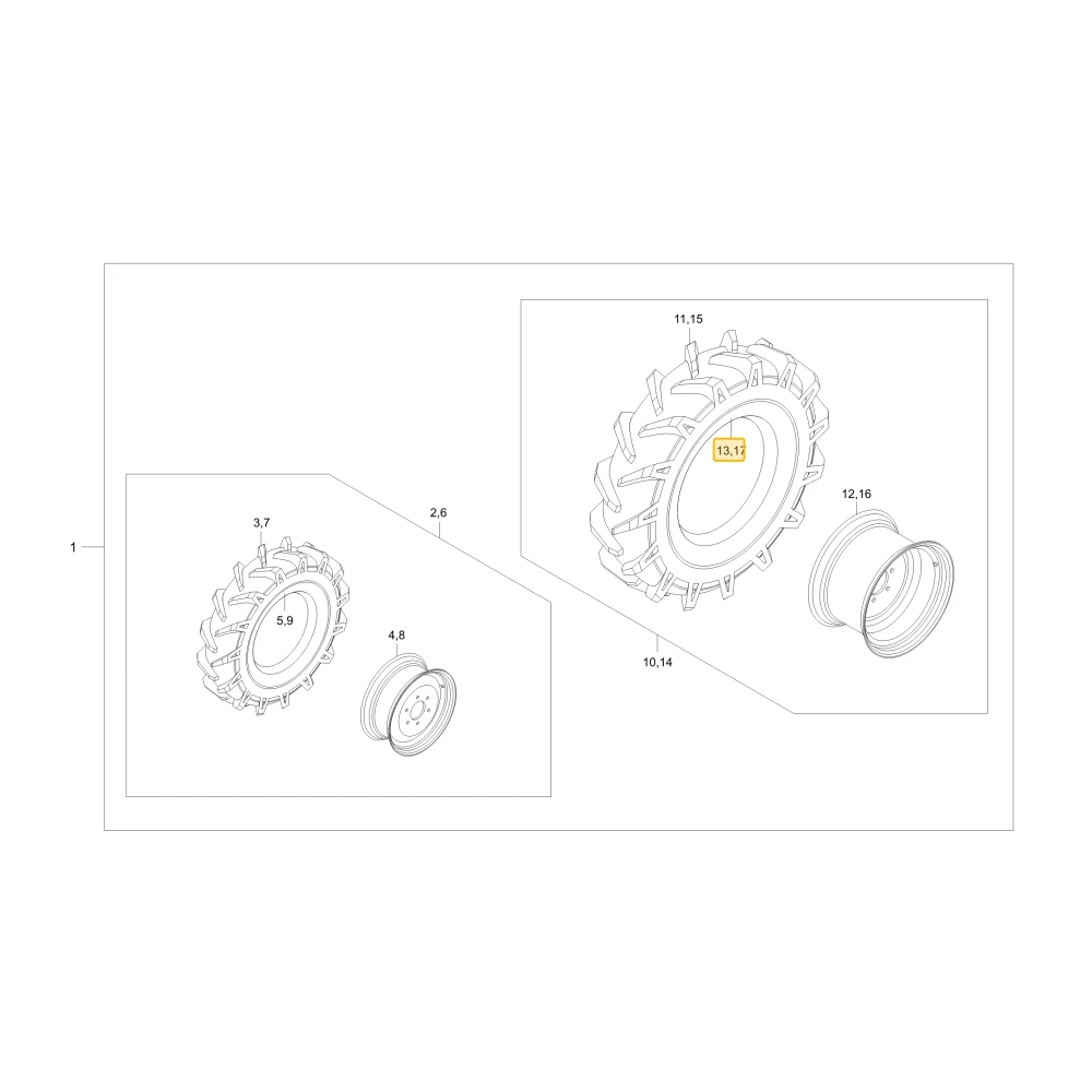 Rurka opony 11.2 16 KIOTI T4665-27531