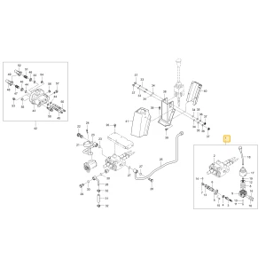 Zawór joysticka KIOTI T4665-35001