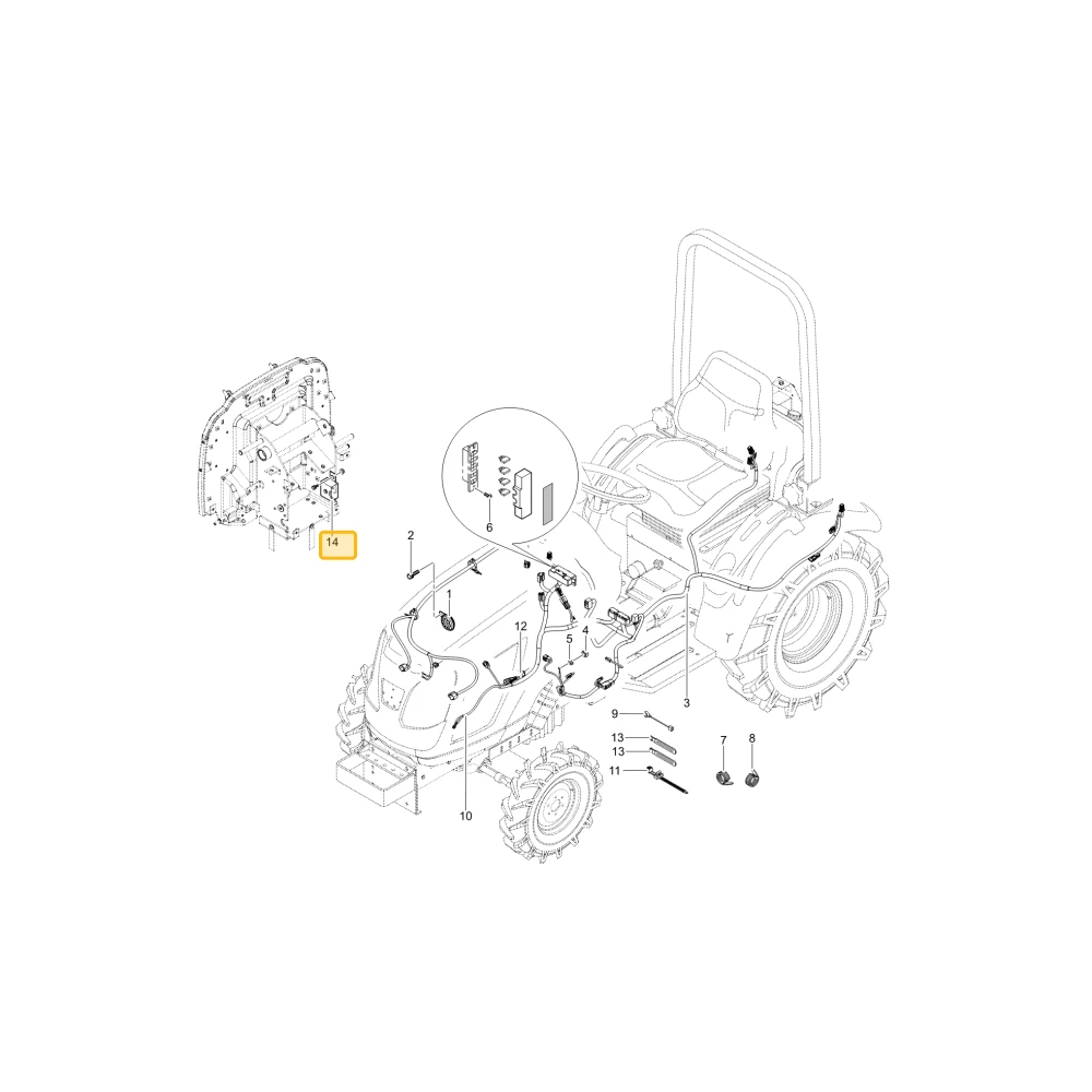Sterownik Preheating KIOTI T4670-69051