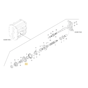 Koło zębate 40 KIOTI T4675-21731