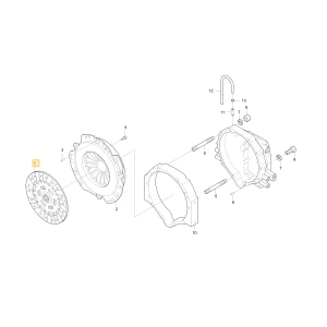 Tarcza sprzęgła KIOTI T4680-14301