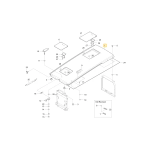 Górna maska KIOTI T4680-50604