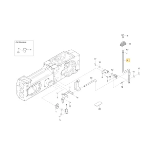 Dźwignia Rangeshift KIOTI T4681-60533