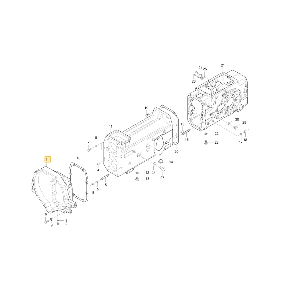 Obudowa sprzęgła KIOTI T4682-14114