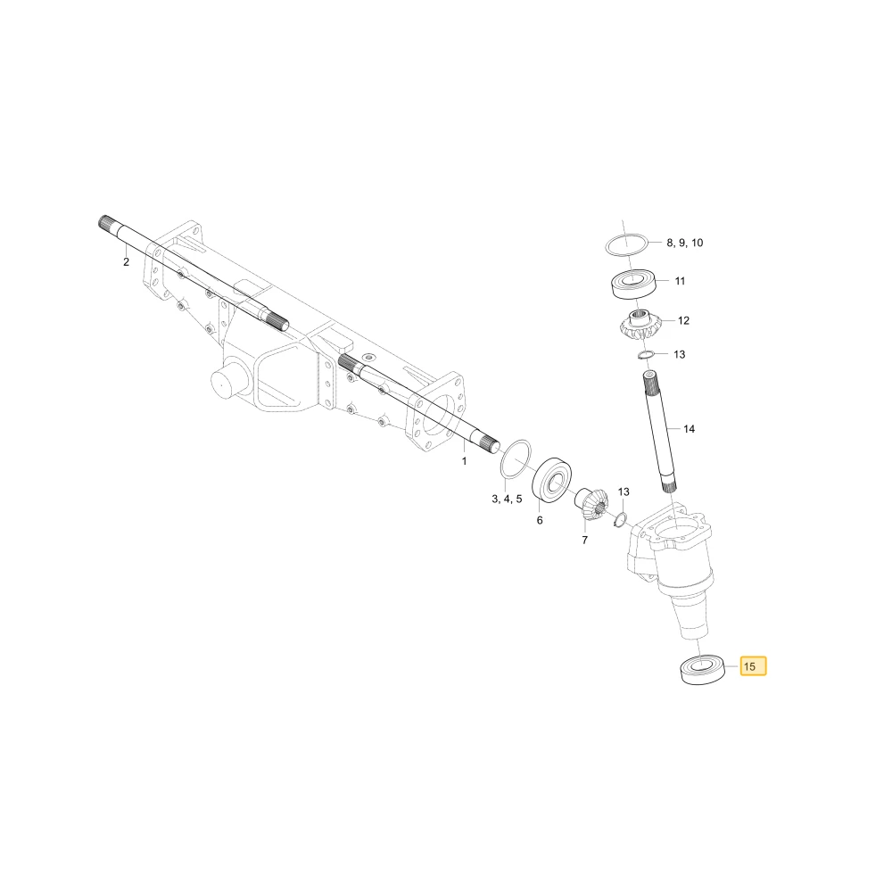 Łożysko kulkowe KIOTI T4682-25111