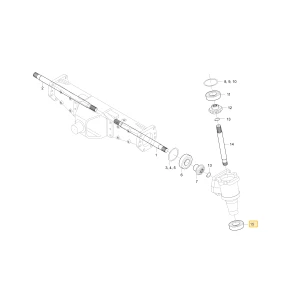 Łożysko kulkowe KIOTI T4682-25111