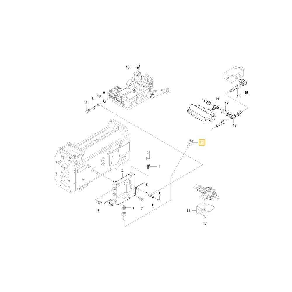 Rurka hydrauliczna KIOTI T4682-37362