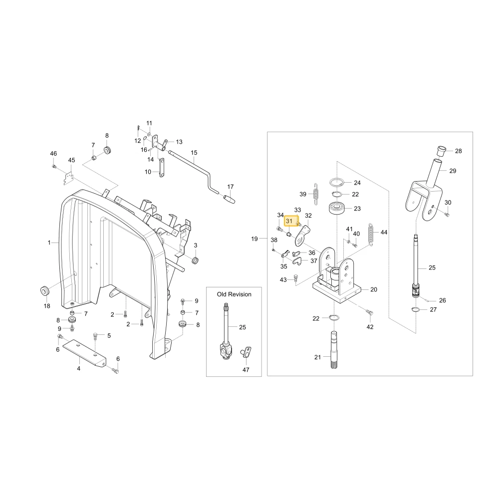 Dystans KIOTI T4682-66081
