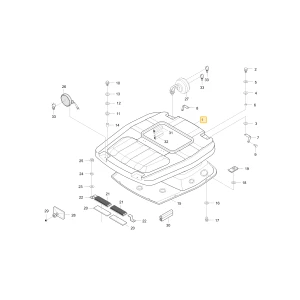Dach KIOTI T4682-80611