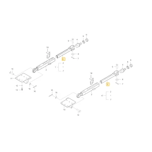 Obudowa lewego łącznika kontrolnego KIOTI T4682-91131