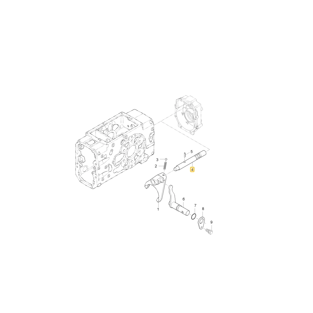 Drążek widełek KIOTI T4686-25831