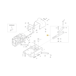 Belka zaczepowa U KIOTI T4686-29822