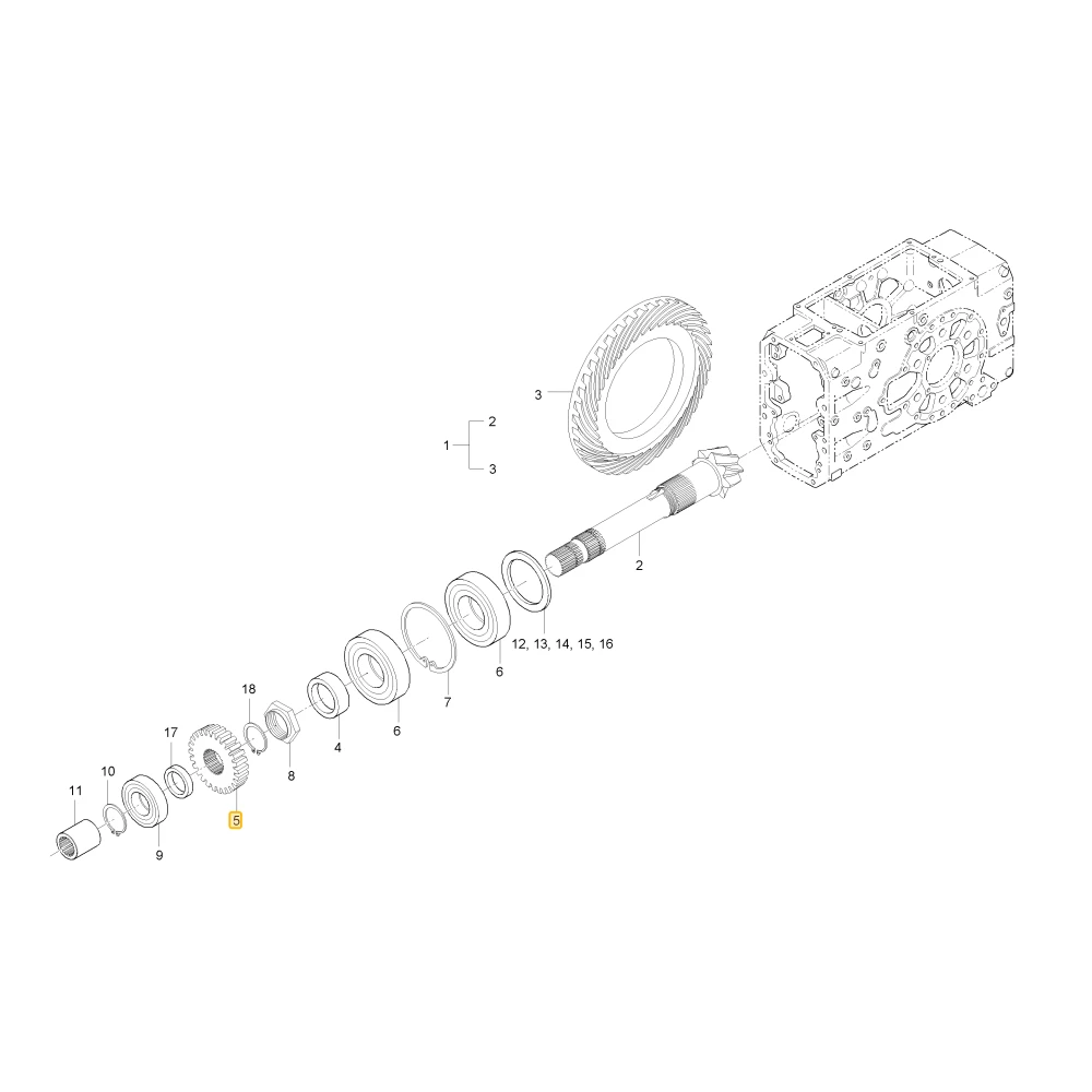 Koło zębate 27 KIOTI T4686-46231