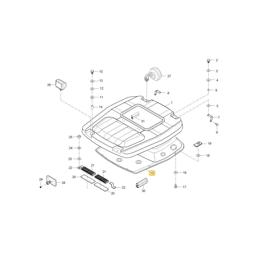 Dach In KIOTI T4686-80672