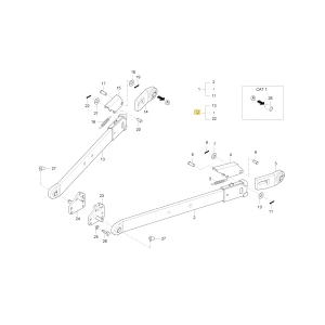 Dolny łącznik KIOTI T4686-93111BB