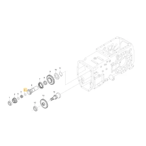 Pierścień zatrzasku KIOTI T4710-22261