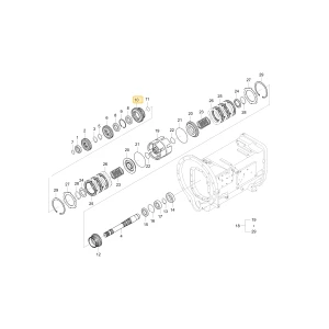 Koło zębate 31 KIOTI T4710-22721