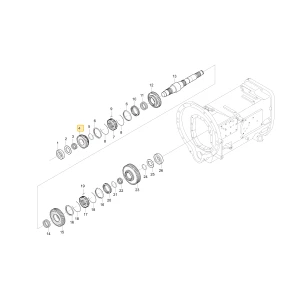 Koło zębate 26 KIOTI T4710-22851