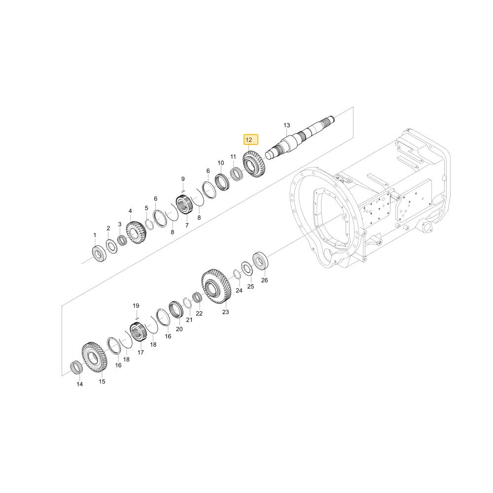 Koło zębate 32 KIOTI T4710-22861