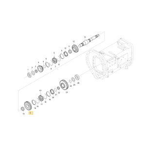 Koło zębate 37 KIOTI T4710-22871