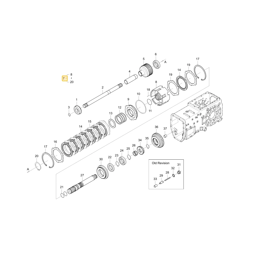 Sprzęgło WOM KIOTI T4710-25602