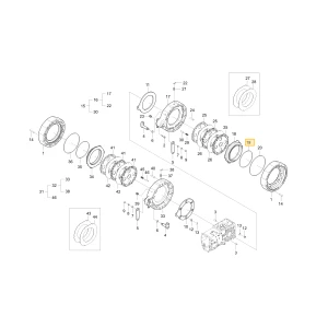 Pierścień tłoka KIOTI T4710-26451