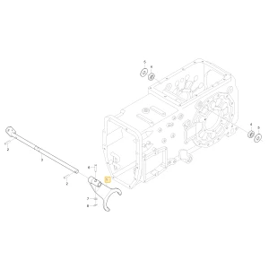Widełki blokady mechanizmu różnicowego KIOTI T4710-26632