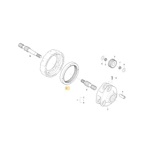 Wewnętrzne koło zębate 66 KIOTI T4710-26851