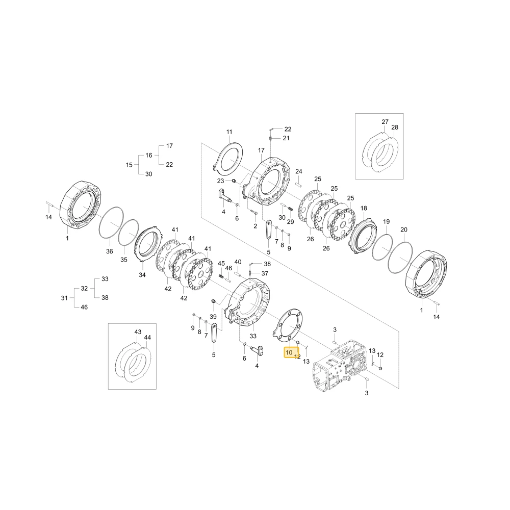 Płyta prawej krzywki KIOTI T4710-28272
