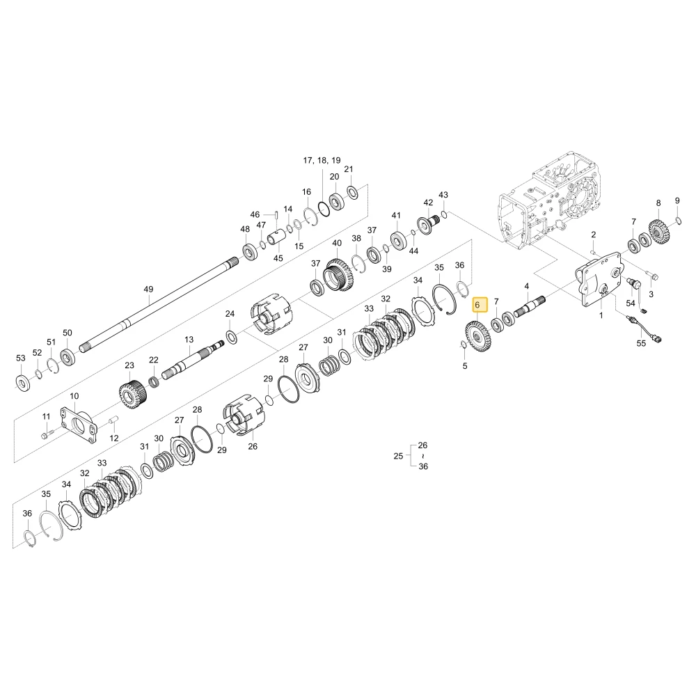 Koło zębate 32 KIOTI T4710-46321