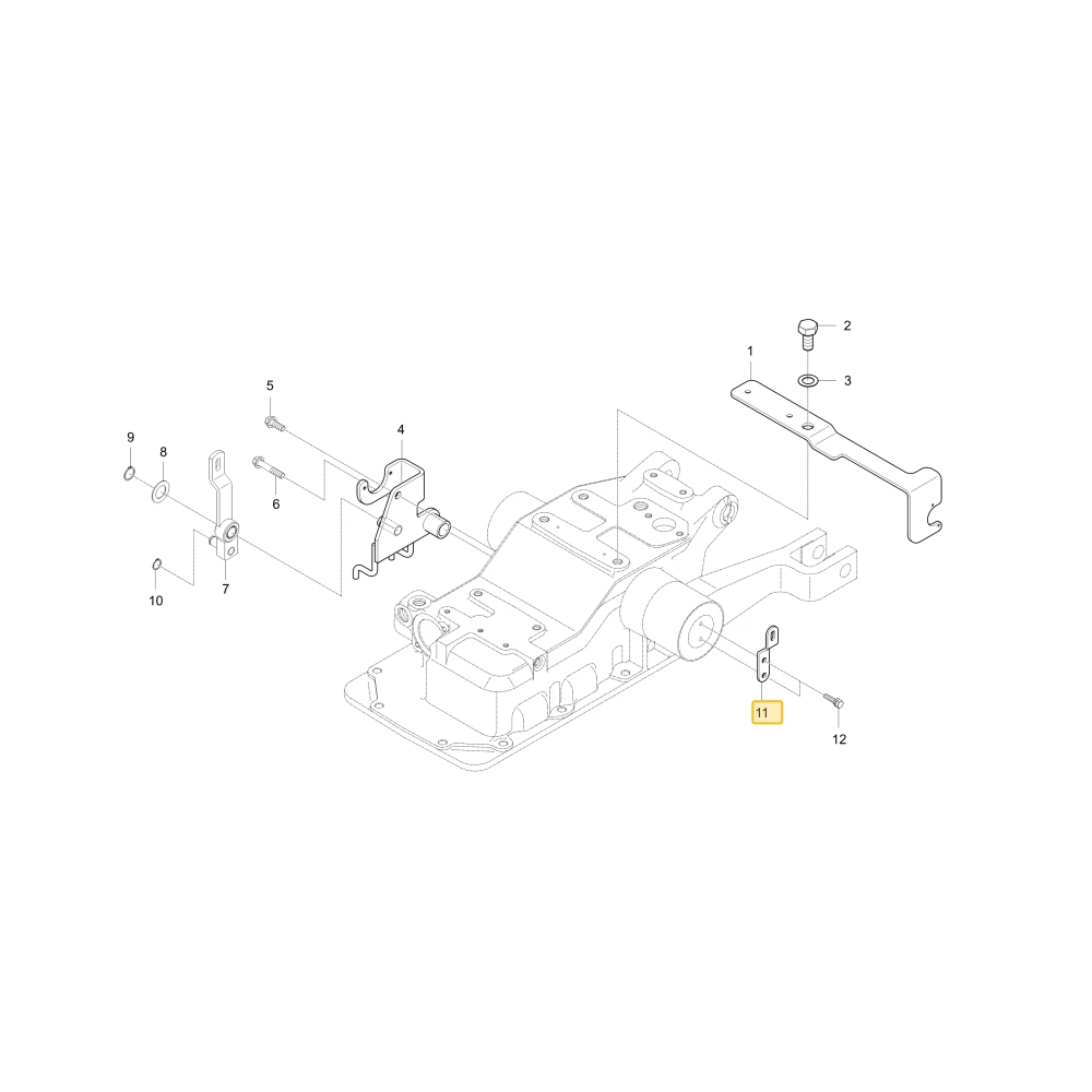 Dźwignia robocza pozioma KIOTI T4710-66531