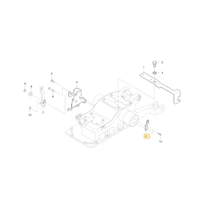 Dźwignia robocza pozioma KIOTI T4710-66531
