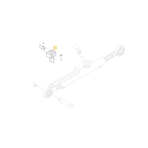 Wspornik górnego łącznika KIOTI T4710-66861BK
