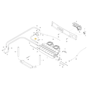 Wąż nagrzewnicy B KIOTI T4710-86162