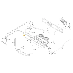 Wąż nagrzewnicy C KIOTI T4710-86171