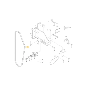 Pasek A/C A Rec 64 KIOTI T4715-72101