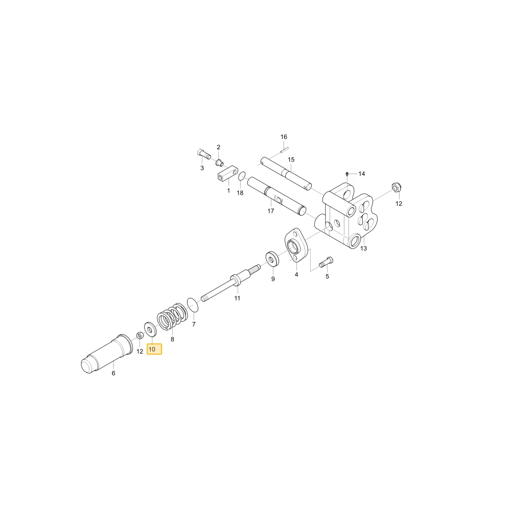 Gniazdo sprężyny DRAFT2 KIOTI T4720-39852