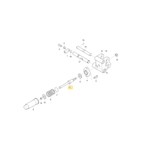 Sworzeń prowadnicy Drawer KIOTI T4720-39862