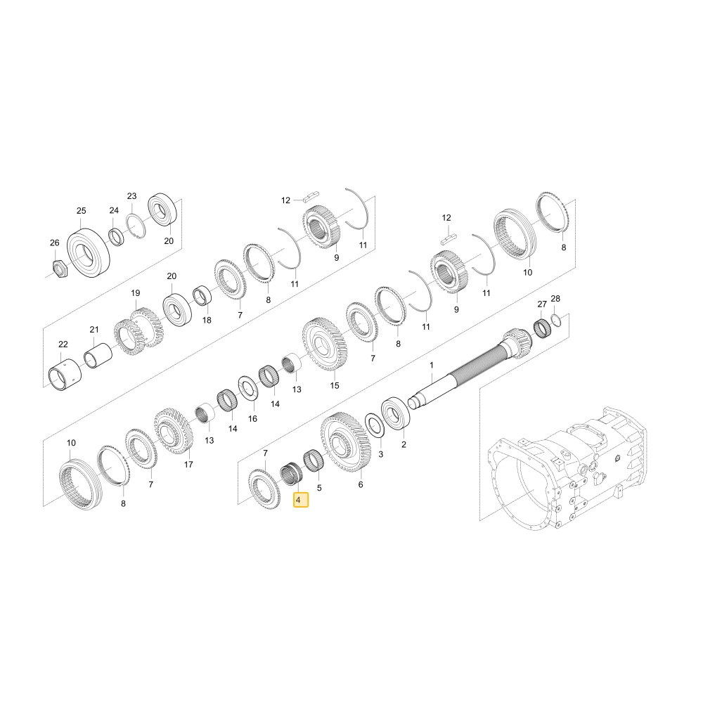 Wewnętrzny pierścień KIOTI T4810-21532